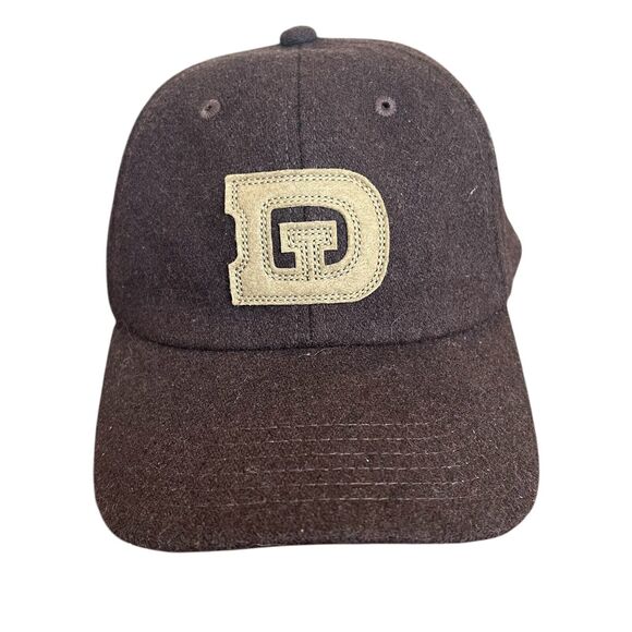 Duluth Trading Co Wool Blend Cap Hat Brown Men's Size M/L Adjustable Strap Logo - Picture 10 of 14